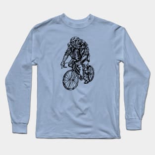 SEEMBO Zombie Cycling Bicycle Cyclist Bicycling Biking Bike Long Sleeve T-Shirt